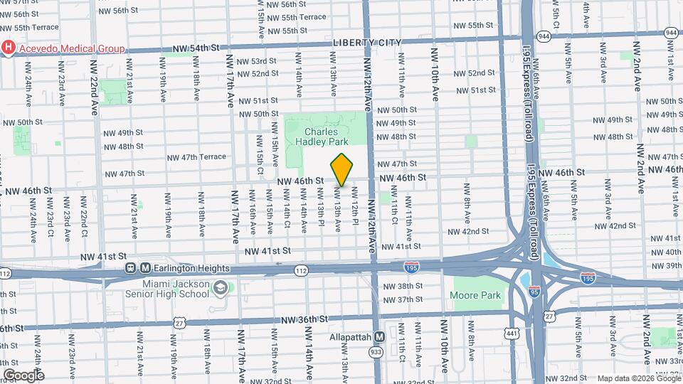 1283 NW 45th St Map and Location Details