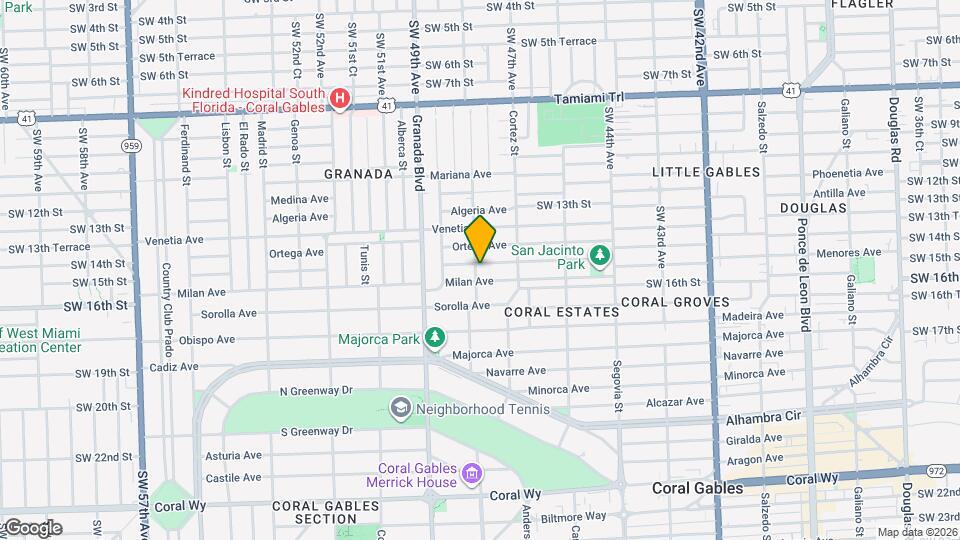 1507 Pizarro St Map and Location Details