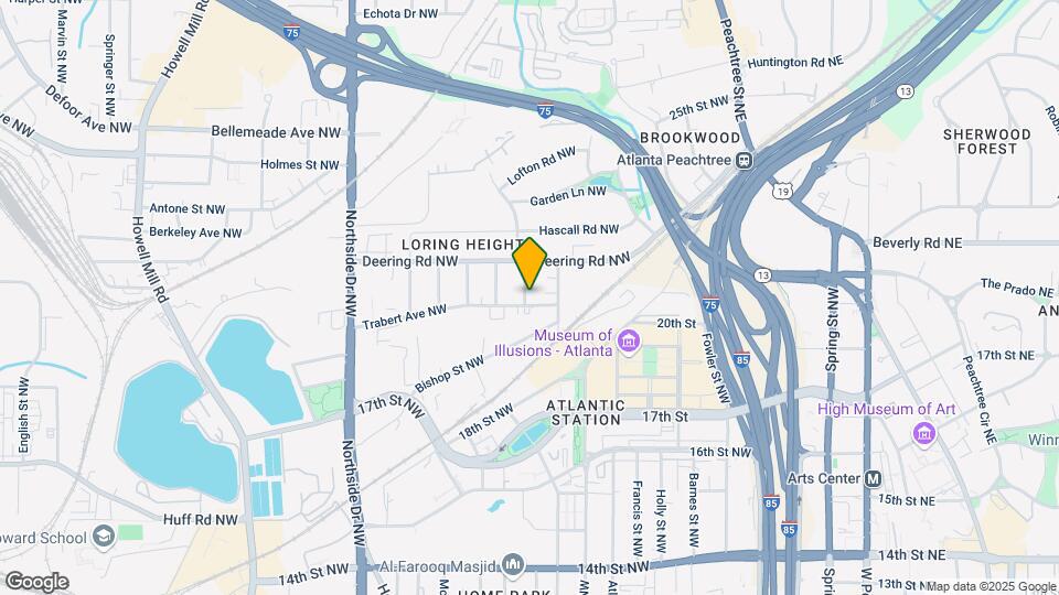 1469 Pine St NW Map and Location Details