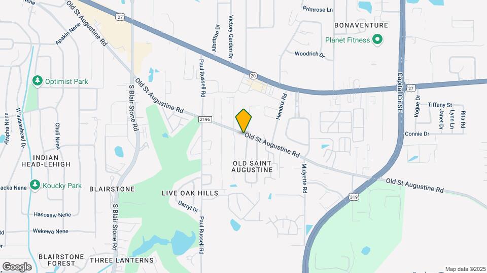 1524 Pine Forest Dr Map and Location Details
