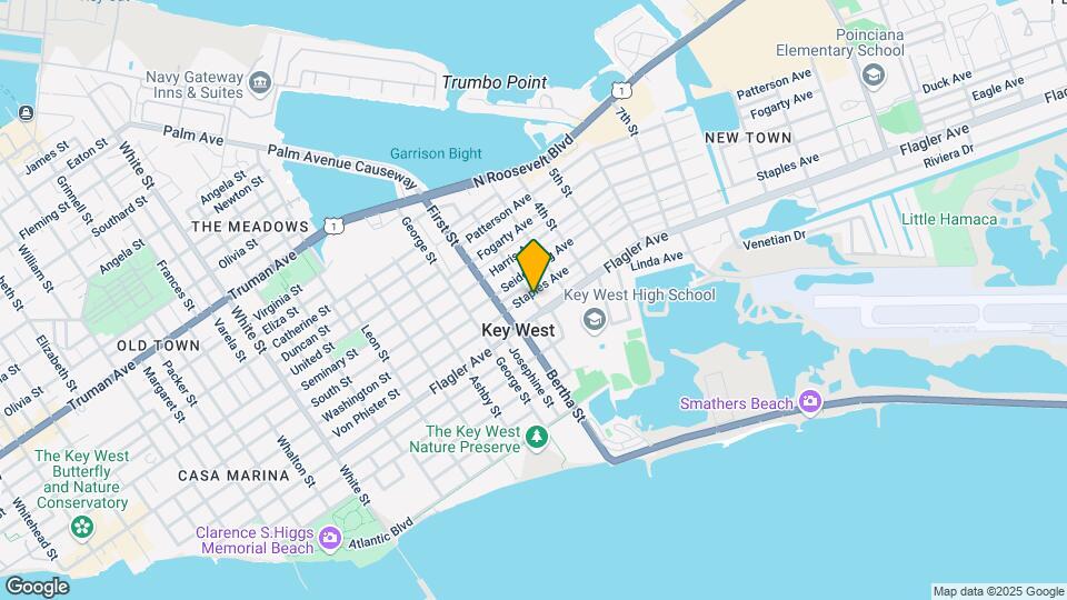 1418 2nd St Map and Location Details