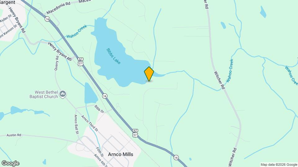 170 Ashley Woods Dr Mapa y Detalles de la Ubicación