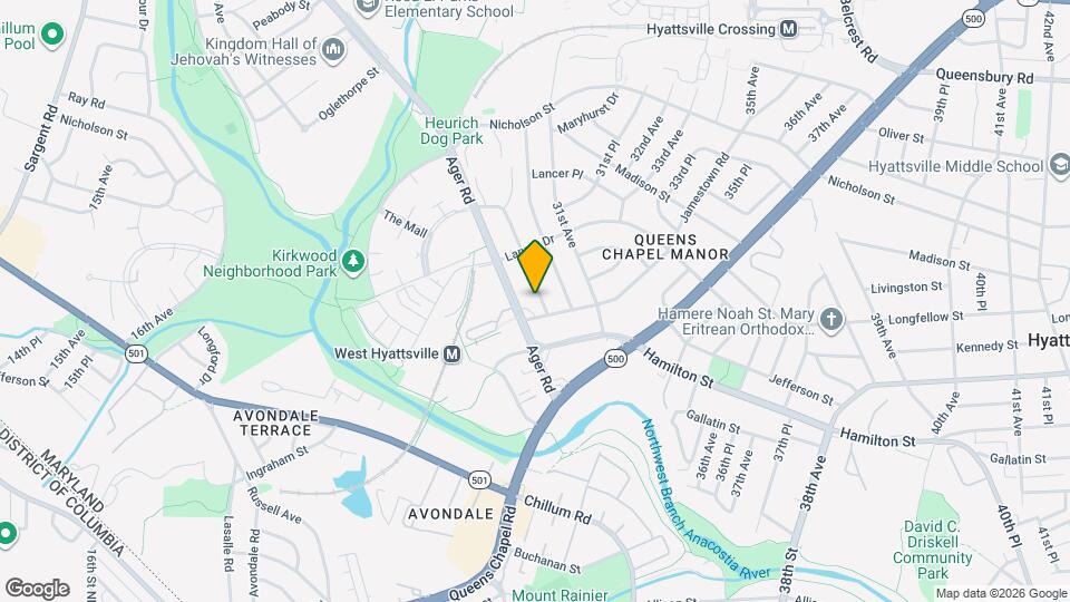 5604 29th Ave Mapa y Detalles de la Ubicación