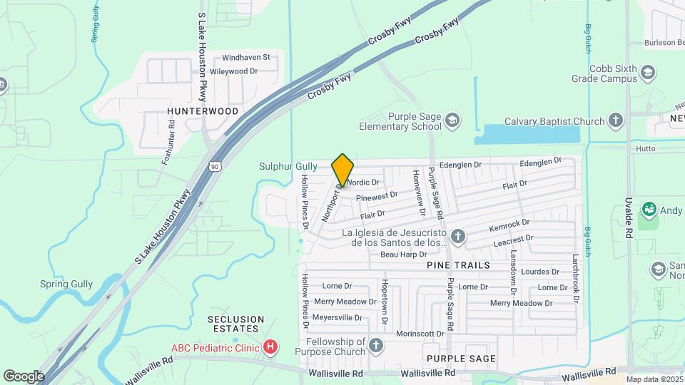 14107 Pinewest Dr Map and Location Details