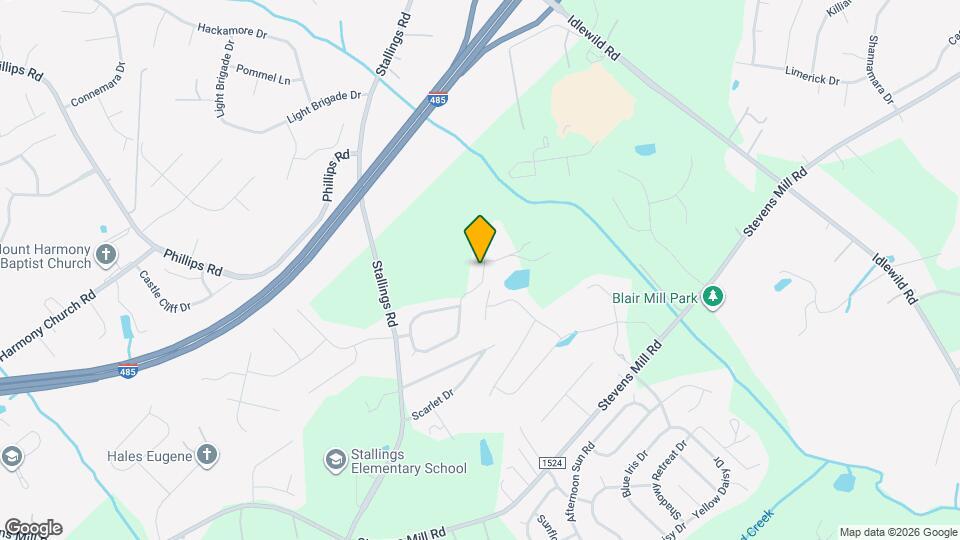 4407 Lawrence Daniel Dr Map and Location Details