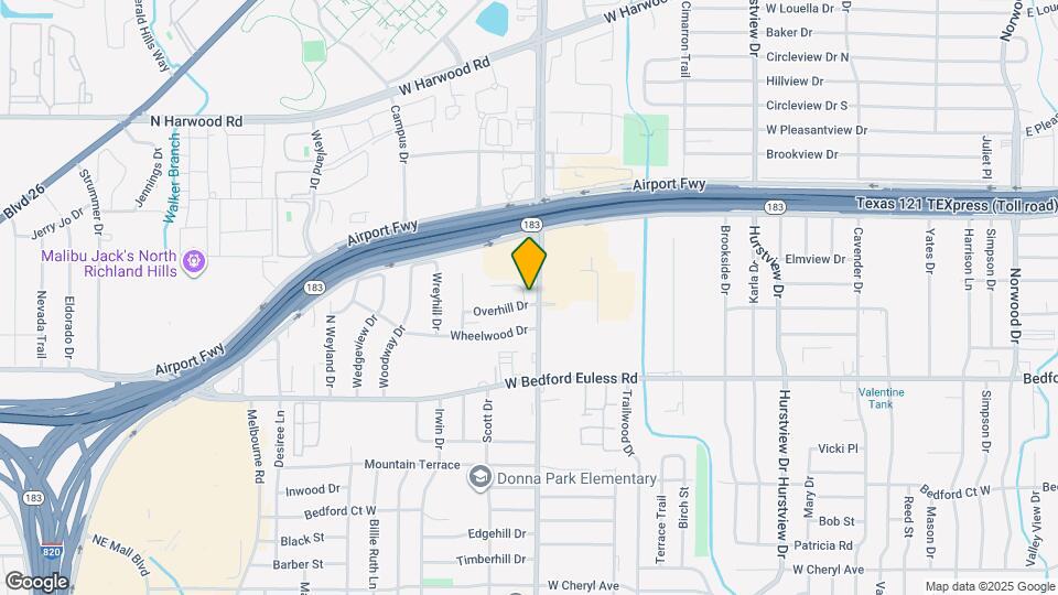 800 Overhill Ct Map and Location Details