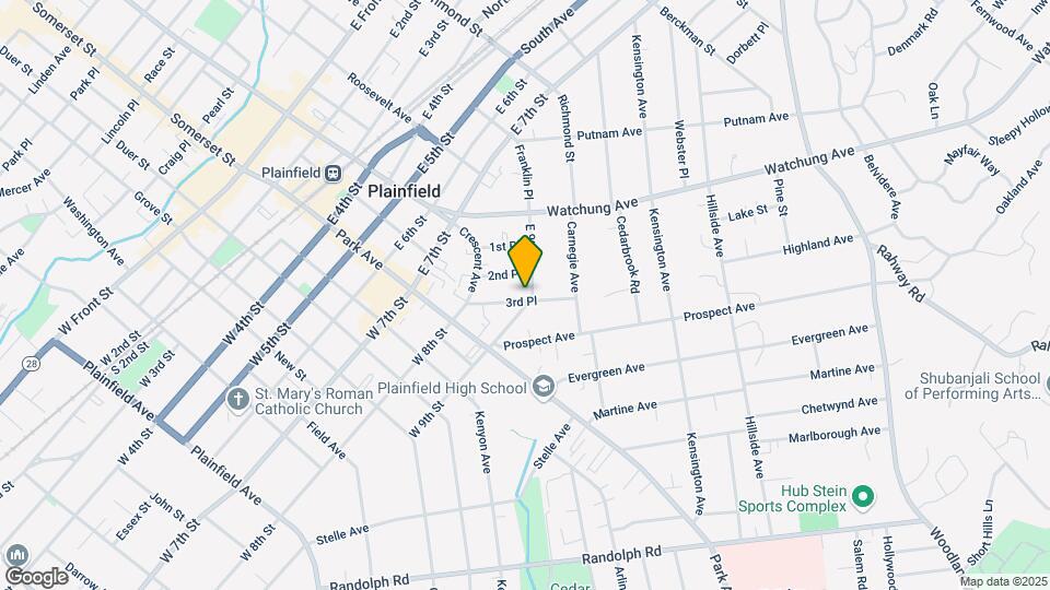 201 E 9th St Map and Location Details
