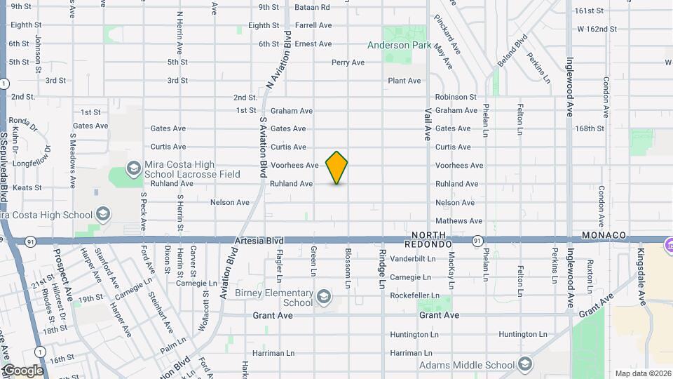 2014 Ruhland Ave Mapa y Detalles de la Ubicación