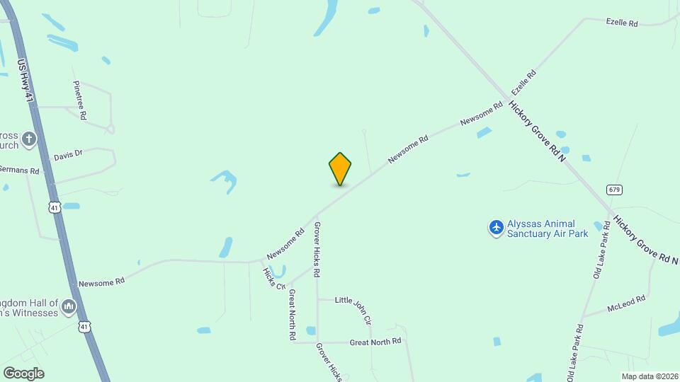 3685 Newsome Rd Map and Location Details