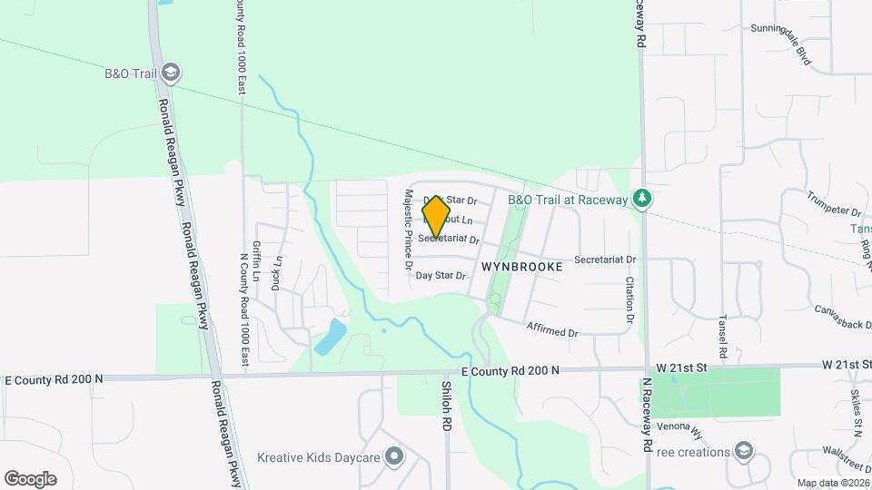 10477 Secretariat Dr Mapa y Detalles de la Ubicación