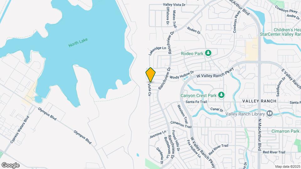 9506 Vista Cir Map and Location Details
