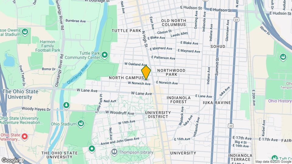 32 W Norwich Ave Map and Location Details