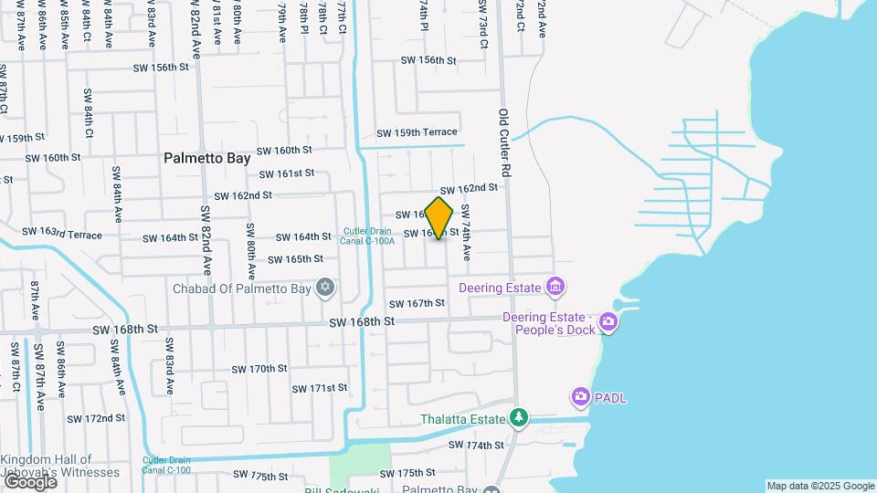 16412 SW 74th Ct Map and Location Details