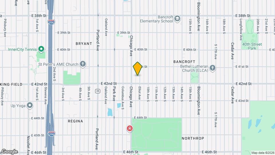 4136 Elliot Ave Mapa y Detalles de la Ubicación