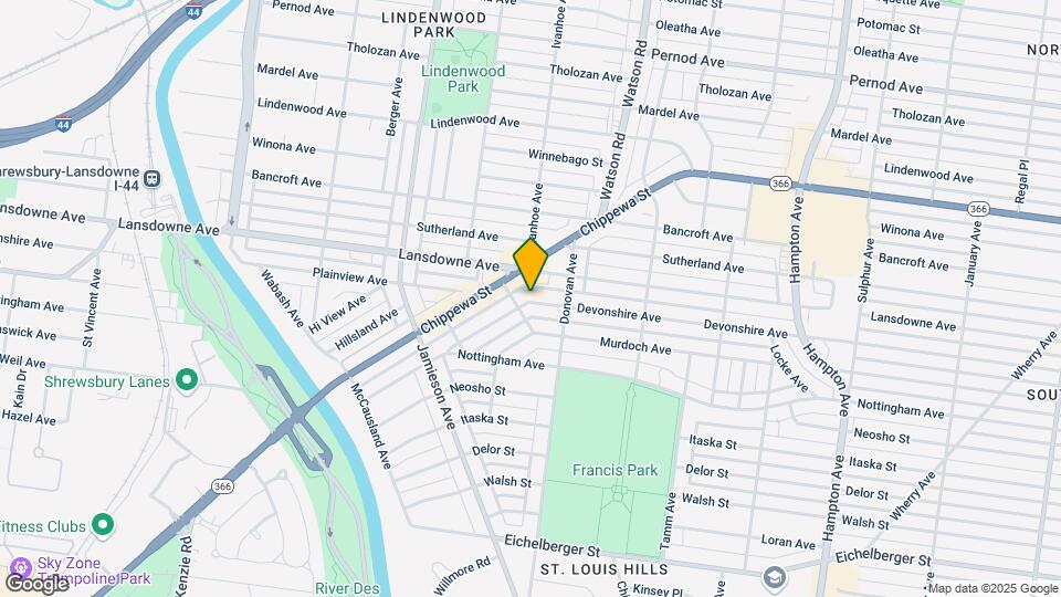 6636 Devonshire Ave Mapa y Detalles de la Ubicación