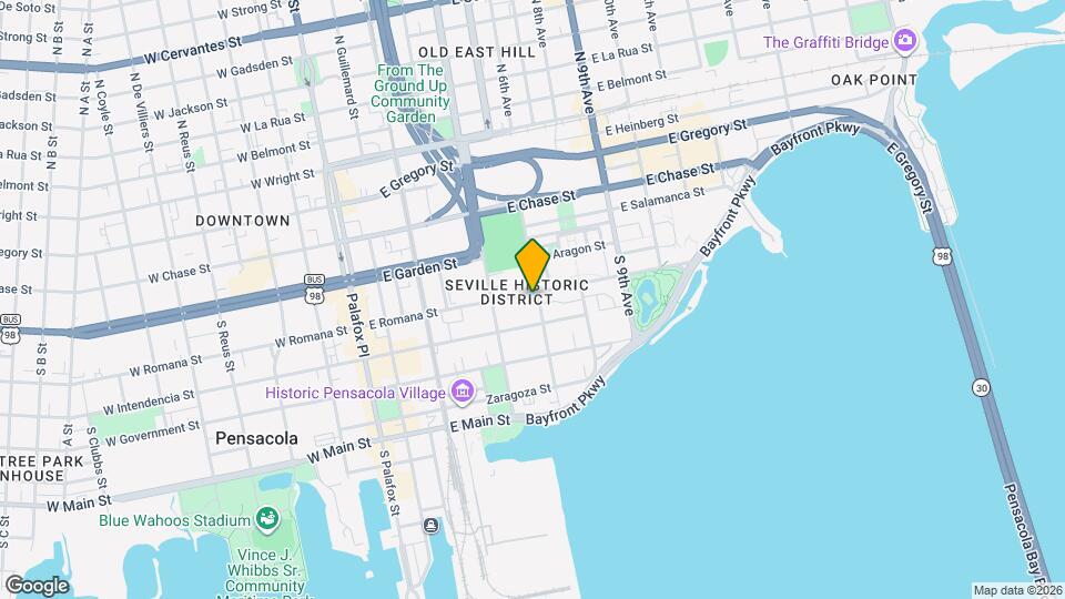 105 S Florida Blanca St Map and Location Details