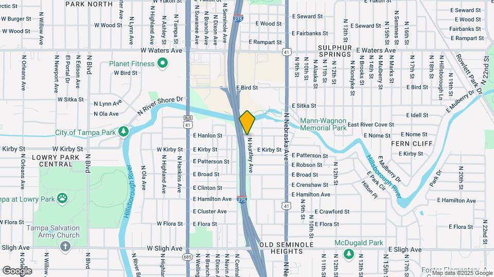 701 E Hanlon St Map and Location Details