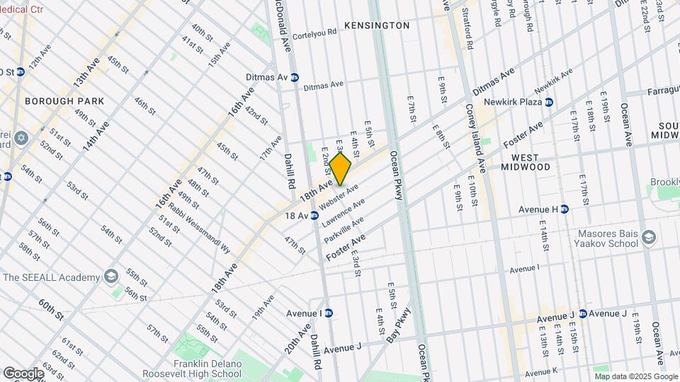 125 Webster Ave Mapa y Detalles de la Ubicación