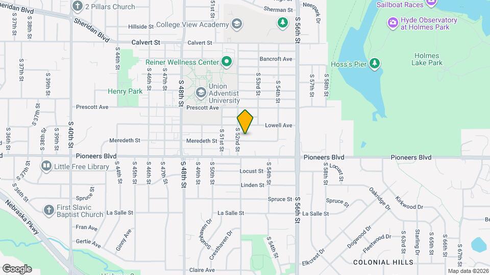 5208 Meredeth St, Unit 5308 Meredeth Mapa y Detalles de la Ubicación