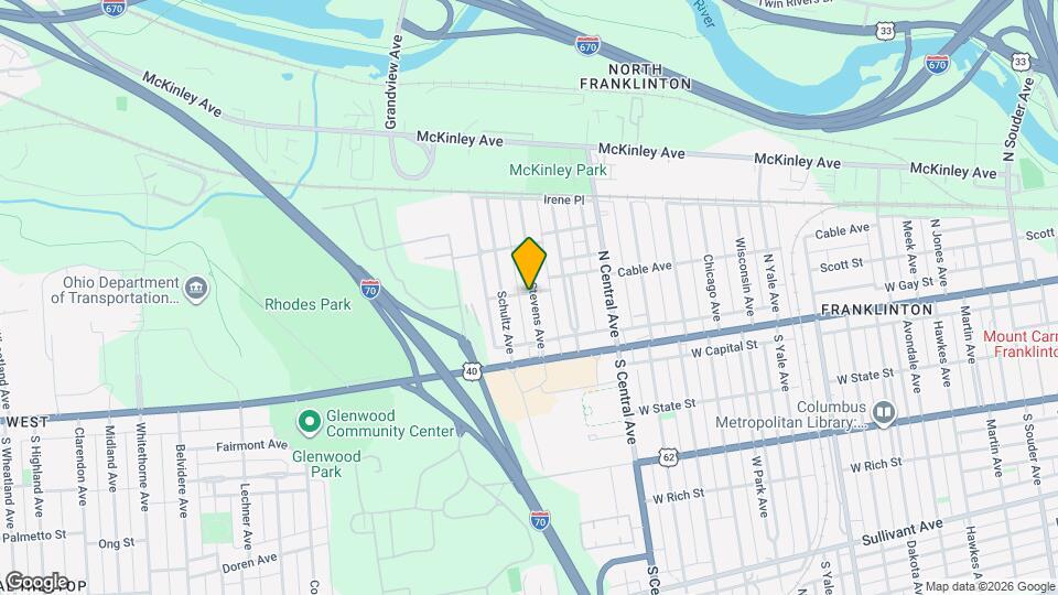 87 Stevens Ave Map and Location Details