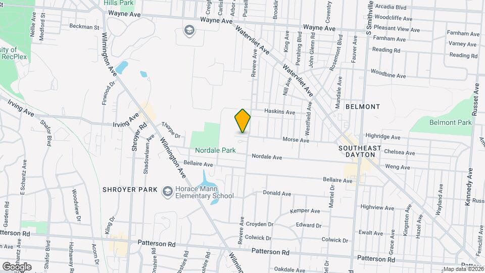 2605 Revere Ave Map and Location Details