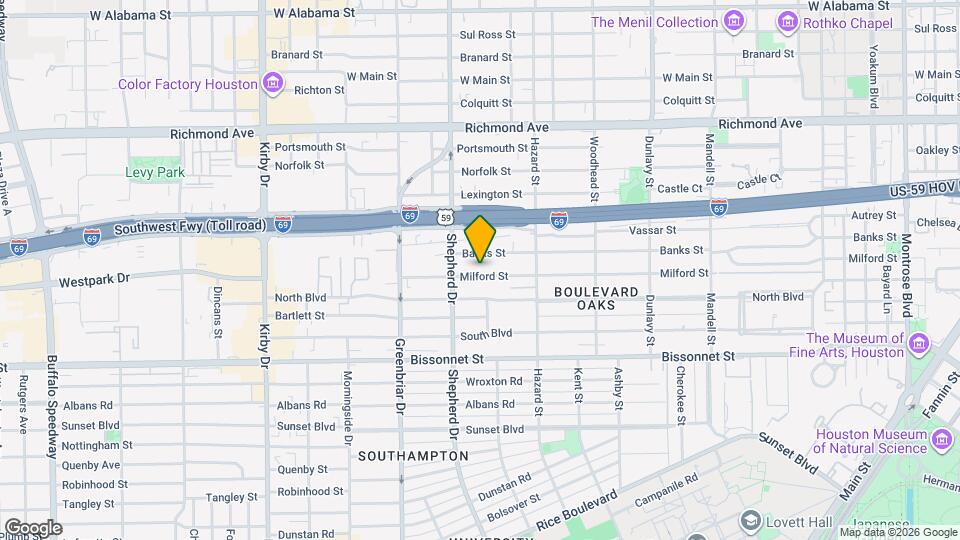2102 Milford St Mapa y Detalles de la Ubicación