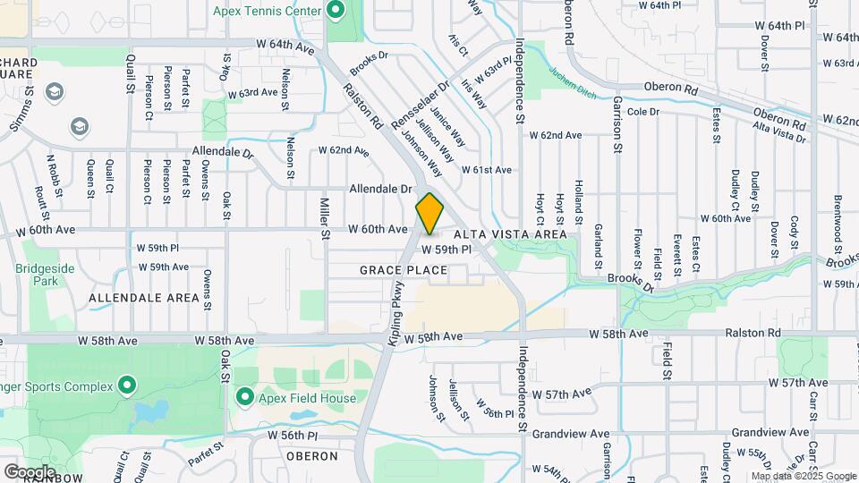 9955 W 59th Map and Location Details