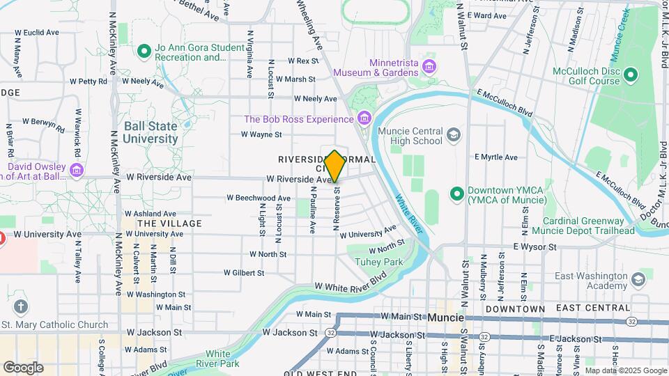723 N Reserve St Map and Location Details
