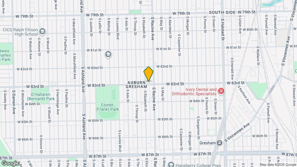 1210 W 83rd St Map and Location Details