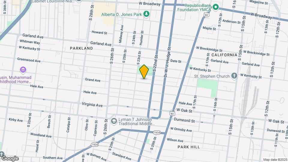 2225 Grand Ave Map and Location Details