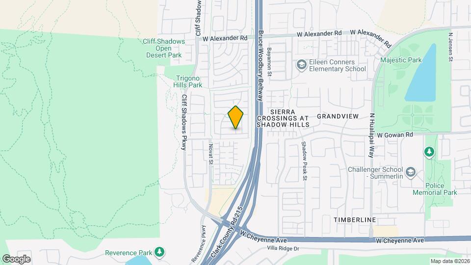 3616 Gainsville St Map and Location Details