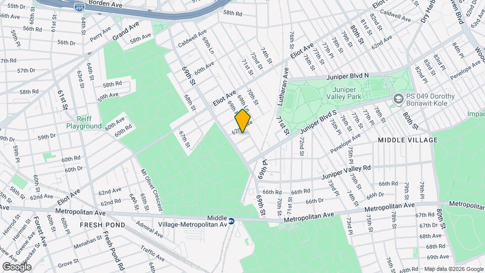 69-25 62nd Rd Map and Location Details