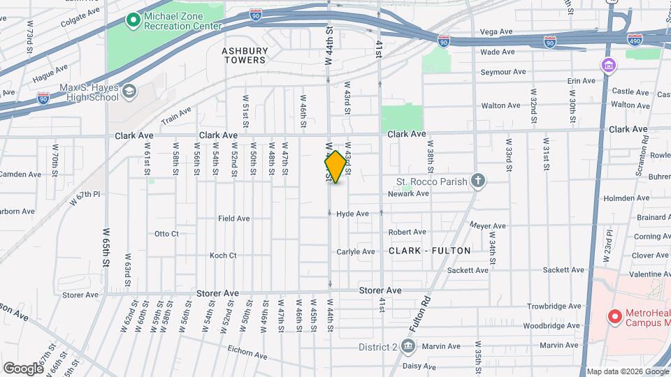 3187 W 44th St Map and Location Details