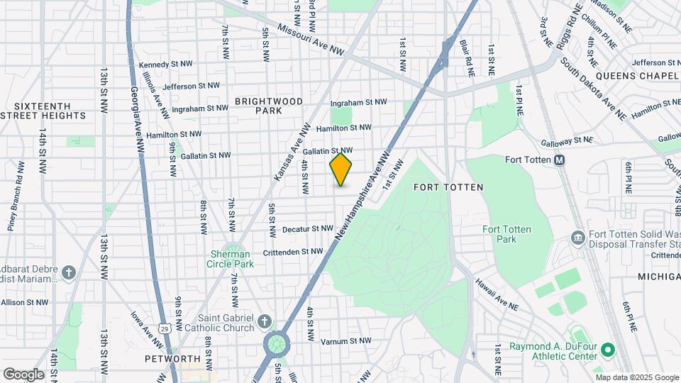 235 Emerson St NW Map and Location Details