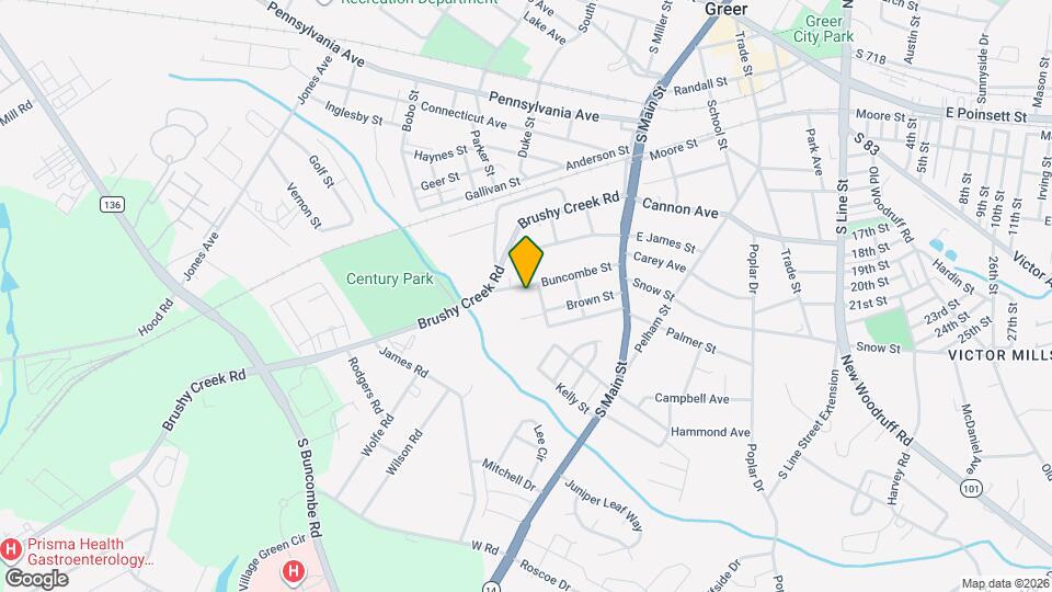 305 Buncombe St Map and Location Details