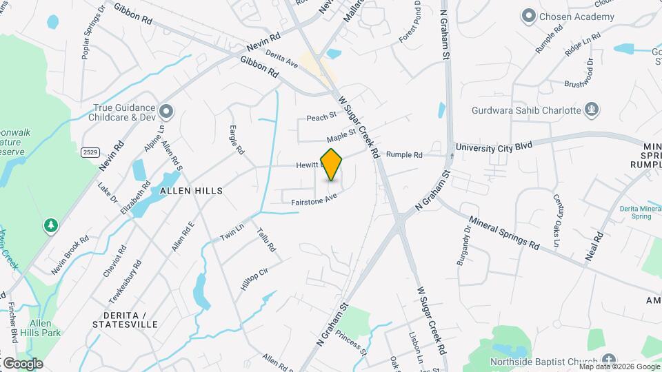 6020 Veckman Ct Mapa y Detalles de la Ubicación