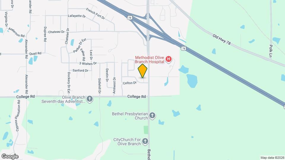 4123 Chelsea Wood Cove Mapa y Detalles de la Ubicación