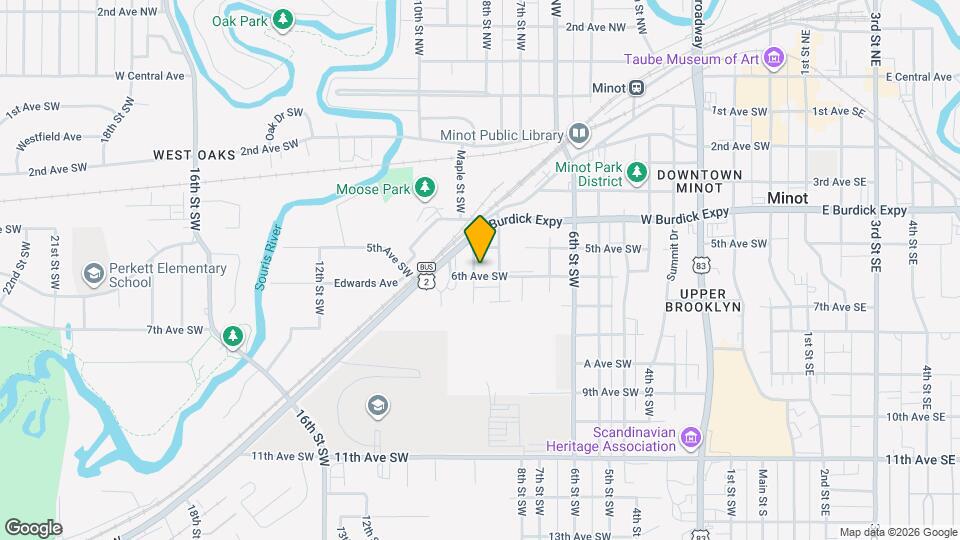 808 6th Ave SW Map and Location Details