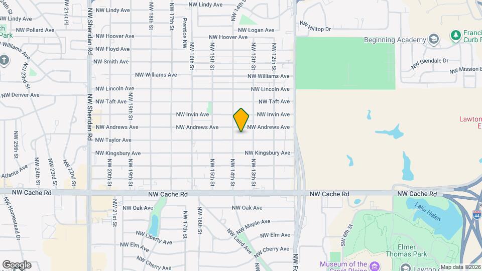 1311 NW Taylor Ave Map and Location Details