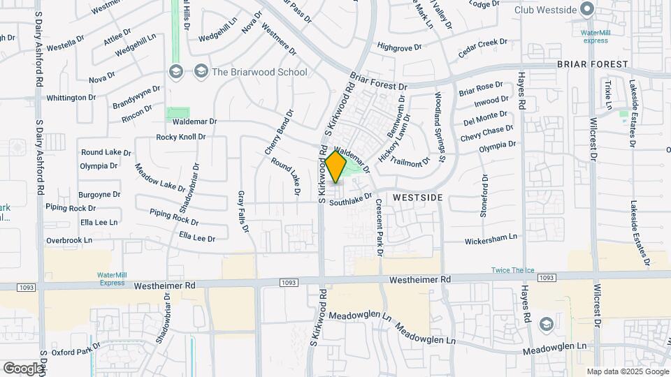 2277 S Kirkwood Rd Map and Location Details