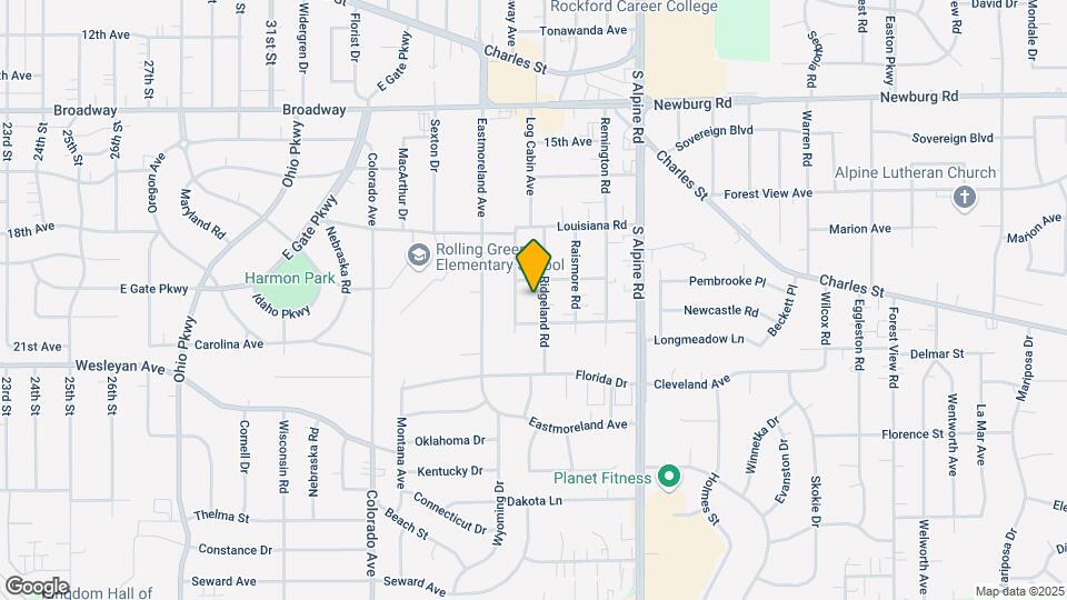 1915 Ridgeland Rd Map and Location Details