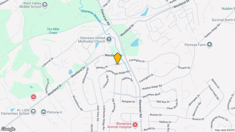 8930 Wesley Pl Map and Location Details