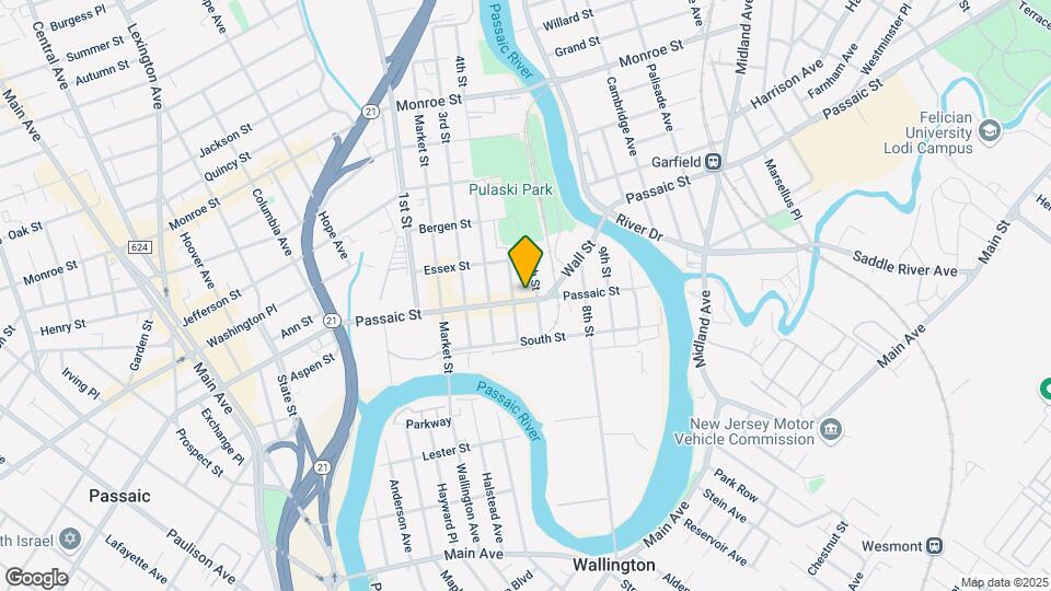 112 Passaic St Mapa y Detalles de la Ubicación