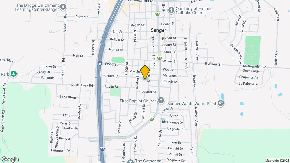 514 Oak St Map and Location Details