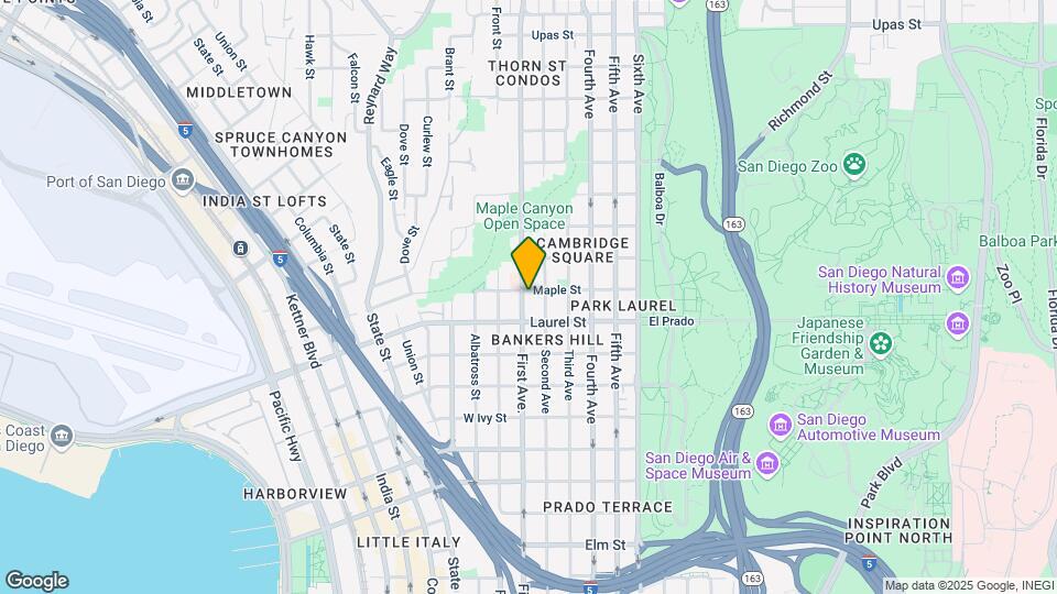 2561 1st Ave Map and Location Details