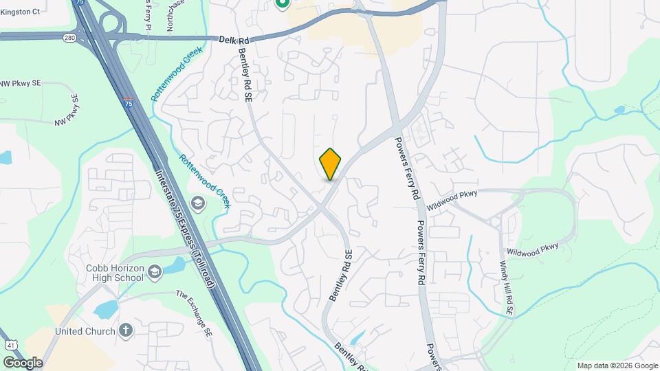 2784 Terrell Trace Dr SE Map and Location Details