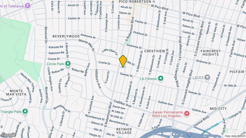 1839 Preuss Rd Map and Location Details