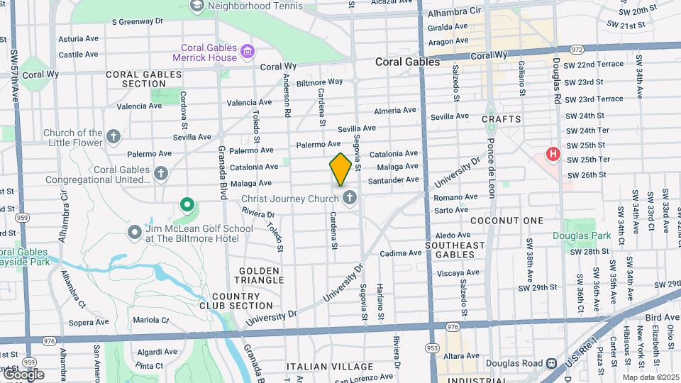 627 Anastasia Ave Mapa y Detalles de la Ubicación