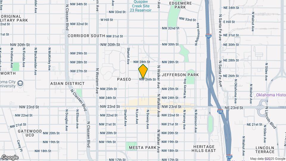 616 NW 26th Map and Location Details