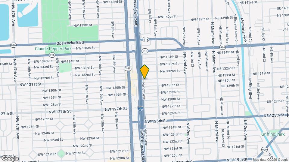 590 NW 131st St Map and Location Details